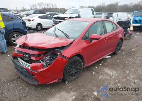2020 Toyota Corolla Le z USA, uszkodzony, nr VIN JTDEPRAE5LJ098490